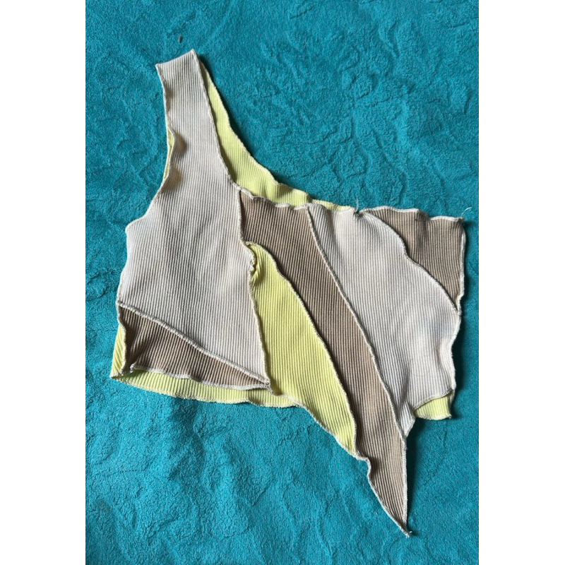 Tarzan Crop One Shoulder Tank