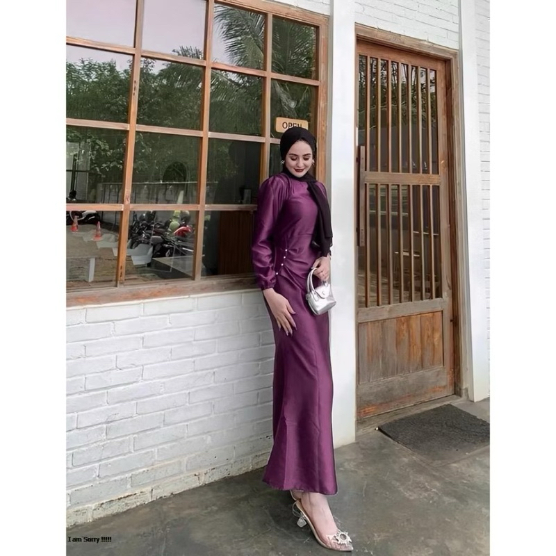 Gamis ellora gamis bridesmaid gamis remaja gamis kondangan remaja