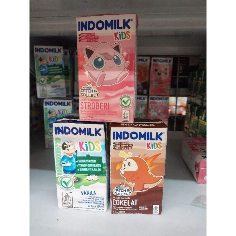 

Indomilk Kids 115 ml SUSU UHT isi 3 pcs