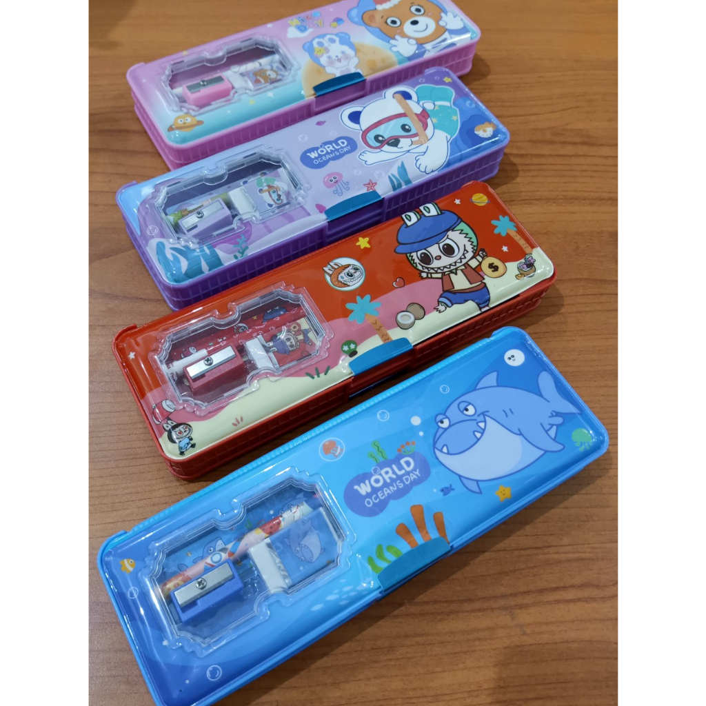 

Tepak / Tempat Pensil Magnet + ISI SQ-7821 Random