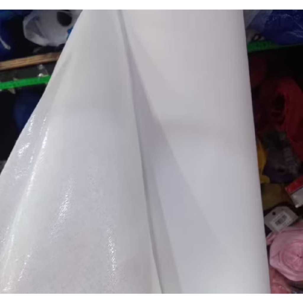 Kain TM TANGERINE/kain keras/Kain keras ada lem