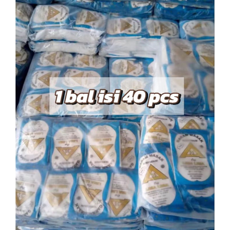 

1bal 40pcs Garam Masak 100g /Garam Beryodium /Garem /Bumbu Dapur