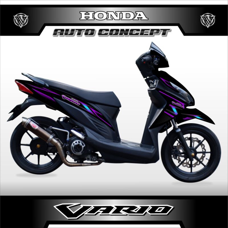 Striping Stiker Vario 110 FI LED / Vario Agnes Setiker Vario 110 LED Variasi V01