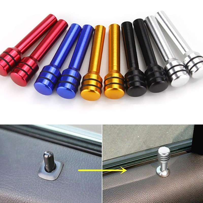 Limited 4Pcs/Set Knob Kunci Pintu Mobil Universal Pin Kunci Pintu Mobil Pin Pengunci Pintu Mobil