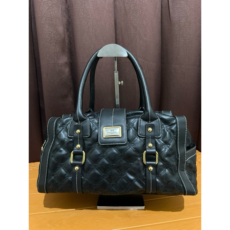 hand bag kulas hitam pc pierre cardin