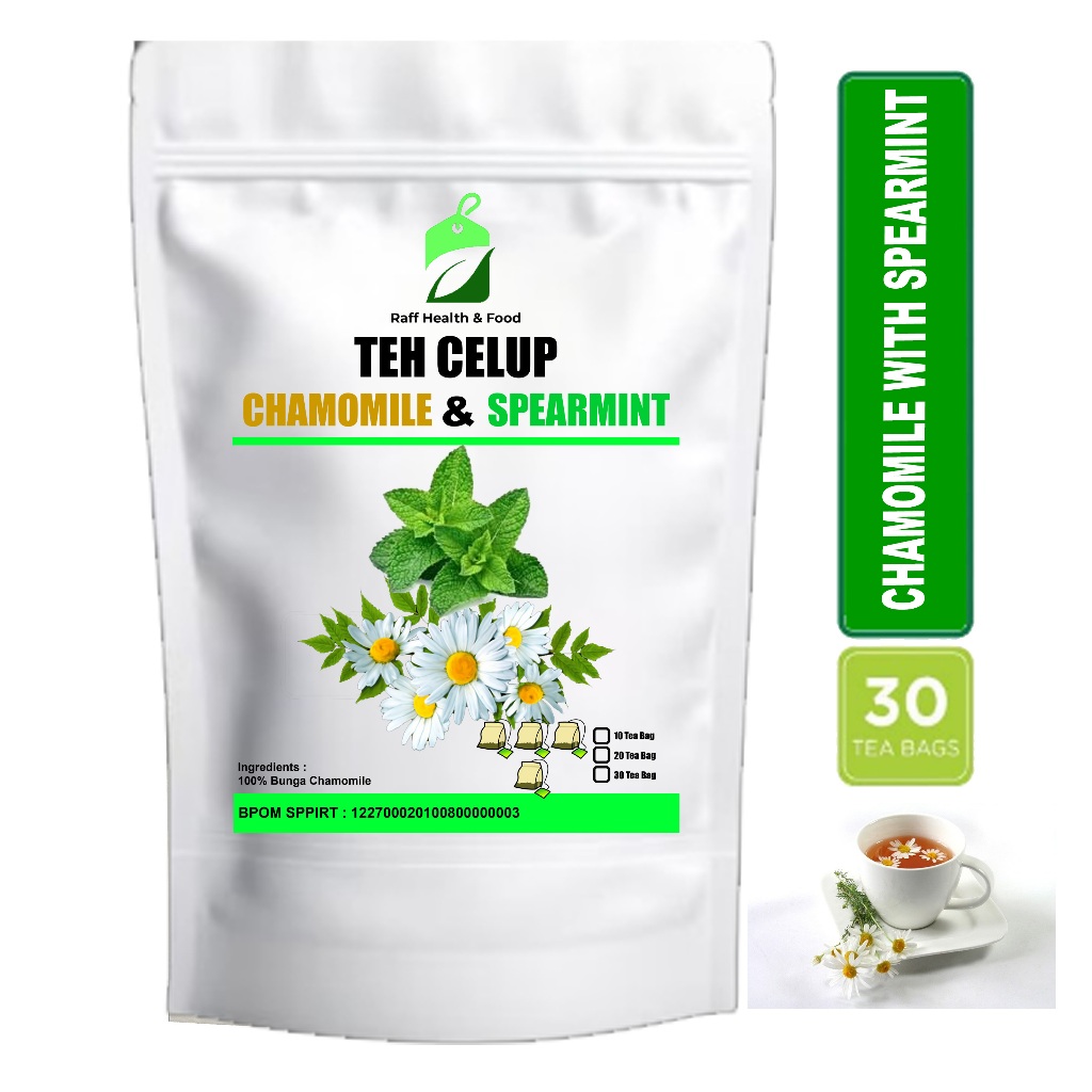 

Chamomile Flower With Spearmint Tea Isi 30 Tea Bag