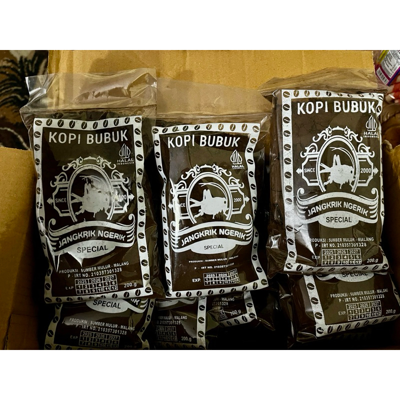 

Kopi bubuk Cap Jangkrik 1kg