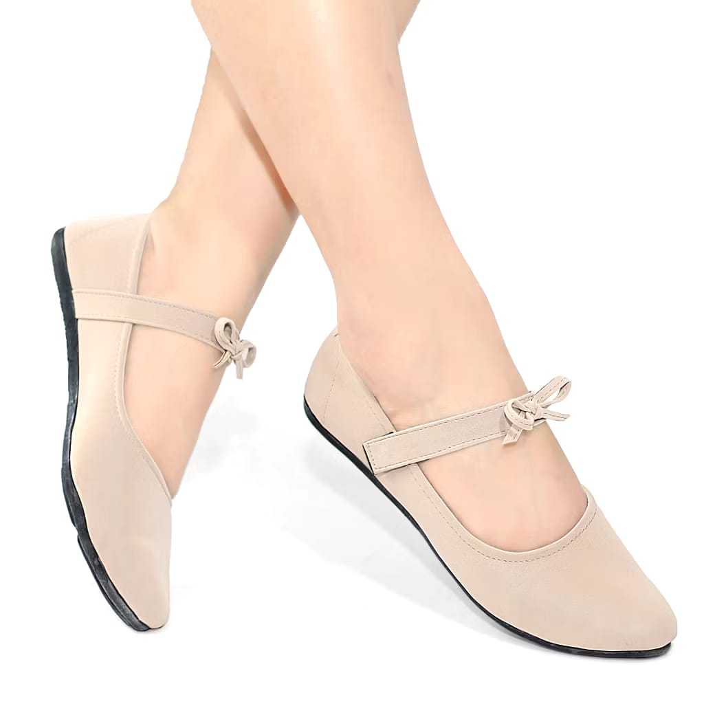 Sepatu Wanita Elegant | Sepatu Flat shoes Polos Terbaik | Sepatu Flat shoes Korean Style