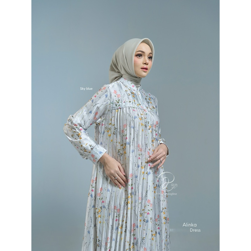 Darra.id | ALINKA DRESS - DYN CLOTHINGLINE, Bahan DYN Premium Silk