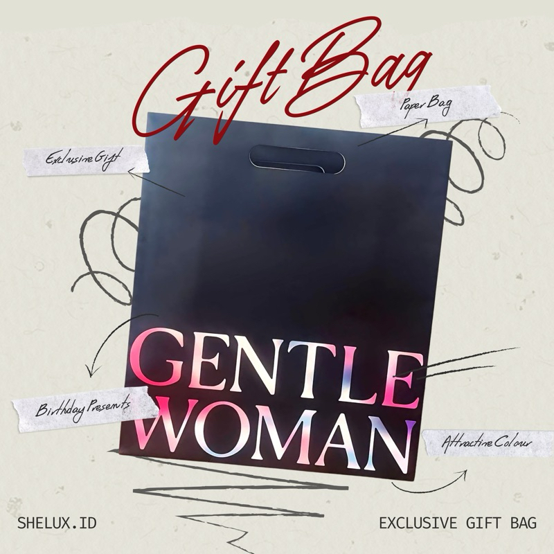 

PAPER BAG GENTLE WOMAN Gift Bag