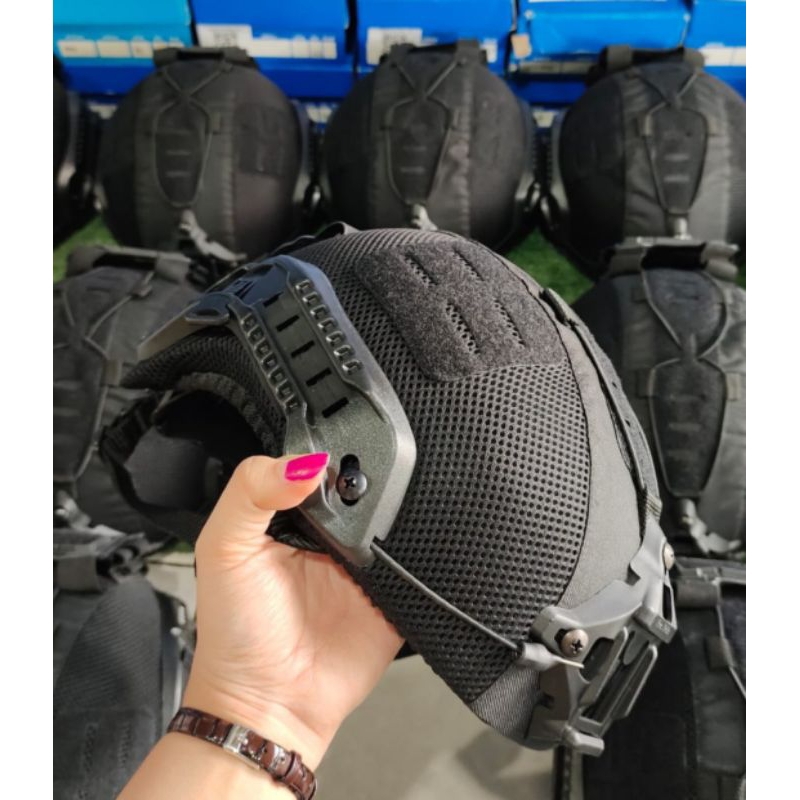 Helm Tactical Army Hitam