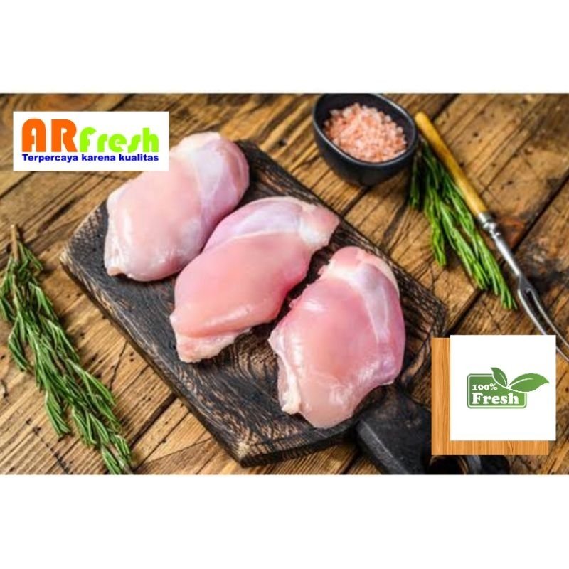 

Boneless Paha Ayam Tanpa kulit (500g)