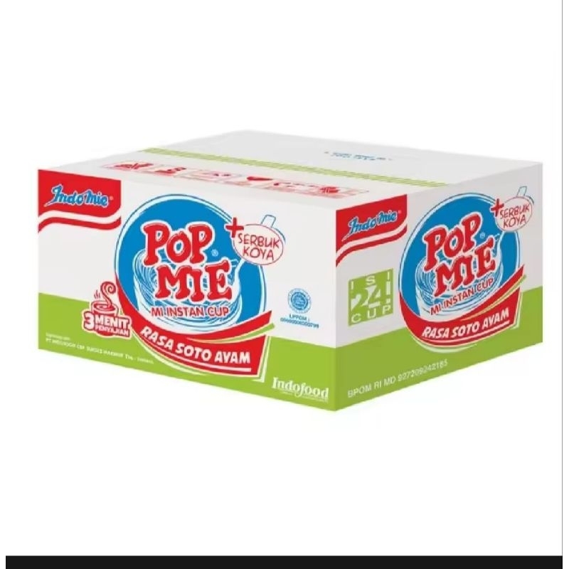 

Pop Mie Mie Instan Rasa Soto Ayam Jumbo