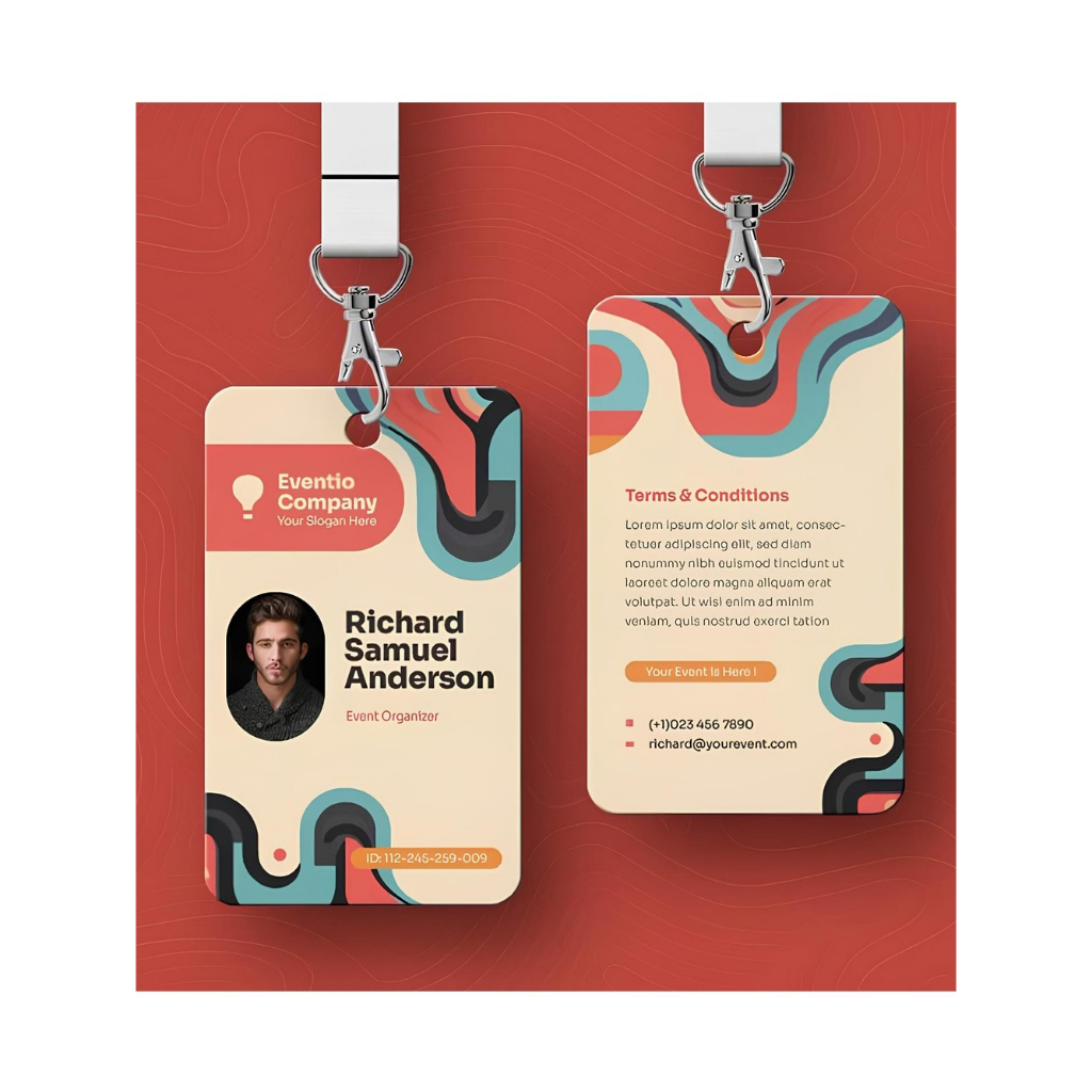 

CETAK ID CARD CUSTOM | DESAIN BEBAS NAMA LOGO | KARTU KARYAWAN PANITIA KOMUNITAS