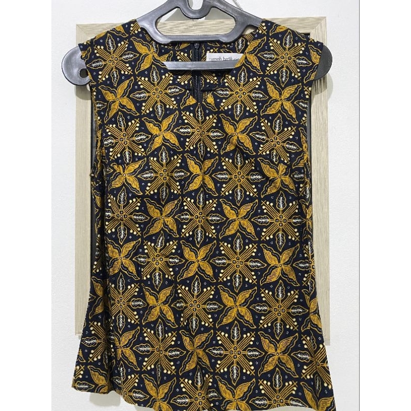 Batik wanita atasan batik atasan wanita batik minimalis elegan batik fit body batik kerja