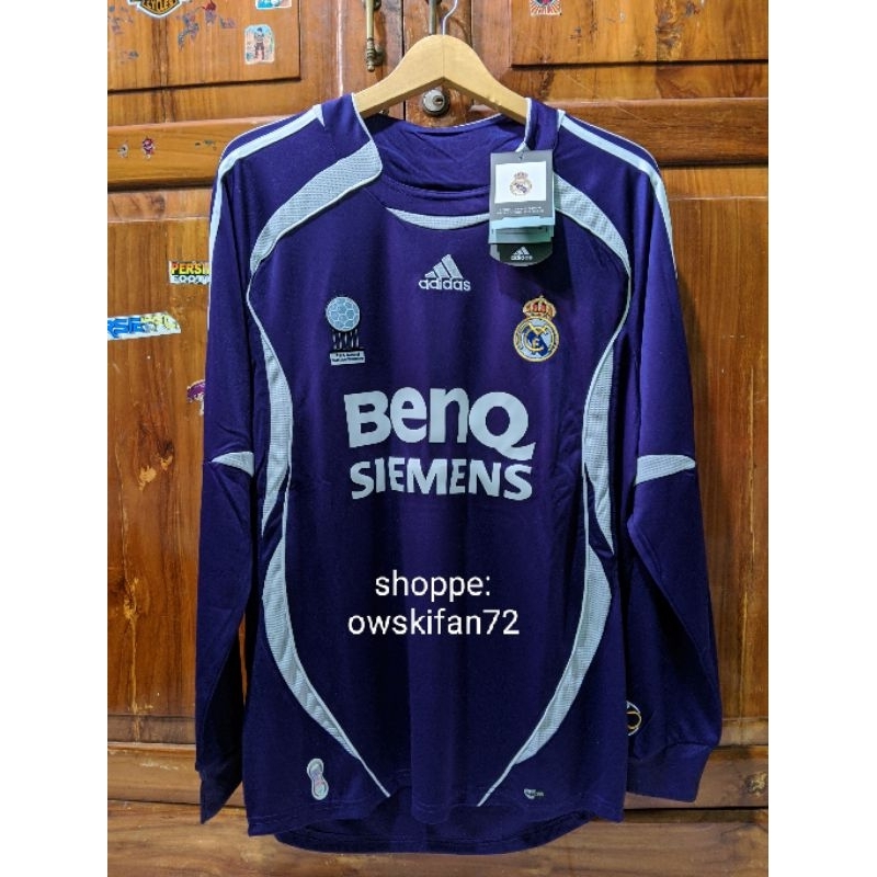 Jersey retro Real Madrid 3rd 2006 long Sleeve