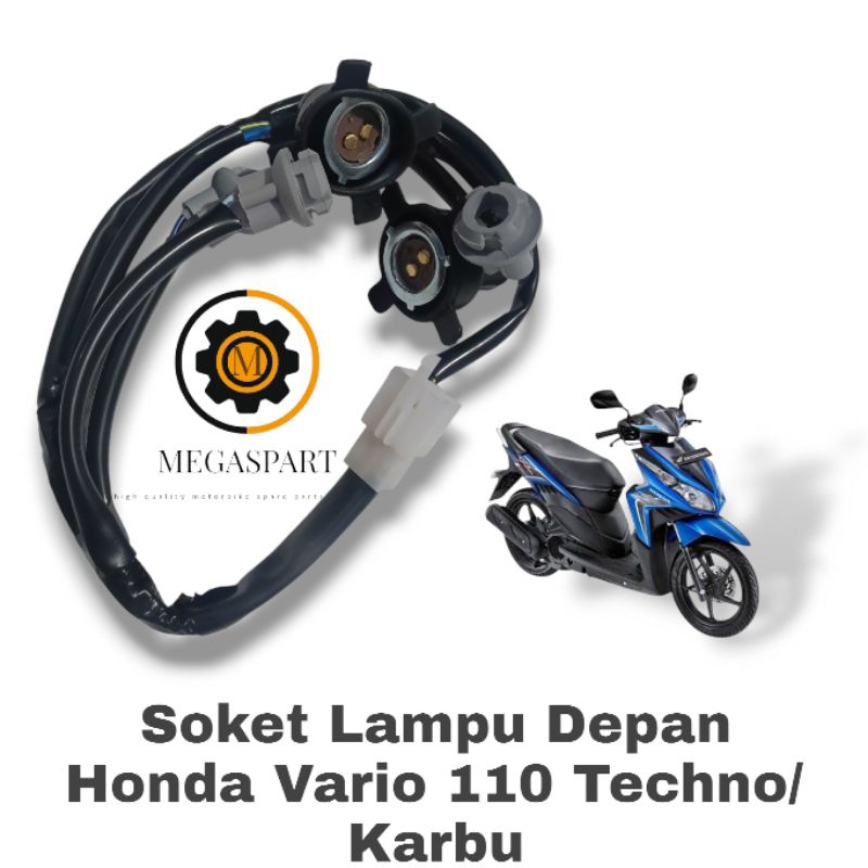 Soket Lampu Depan Honda Vario 110 Karbu/Techno