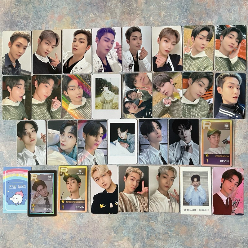 [PART 2] THE BOYZ TBZ KEVIN OFFICIAL TRADING CARDS MD MERCH THEBZONE ENCORE THEBROAD ZENERATION ZENE