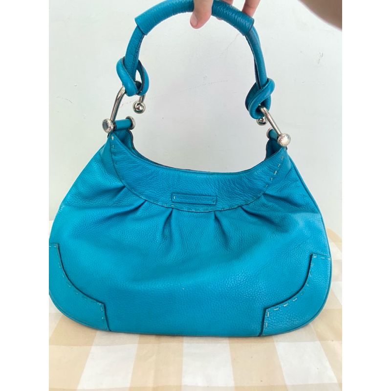 [Baca Deskripsi] Tas Shoulder Bag Kulit Asli Unik Mantul Hobo Bag Tosca BCBG Max Azria