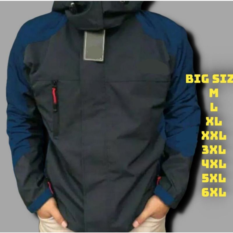 jaket outdoor sadoel company jaket tebal jaket jumbo M L XL XXL 3XL 4XL 5XL 6XL JAKET BESAR JAKET GE