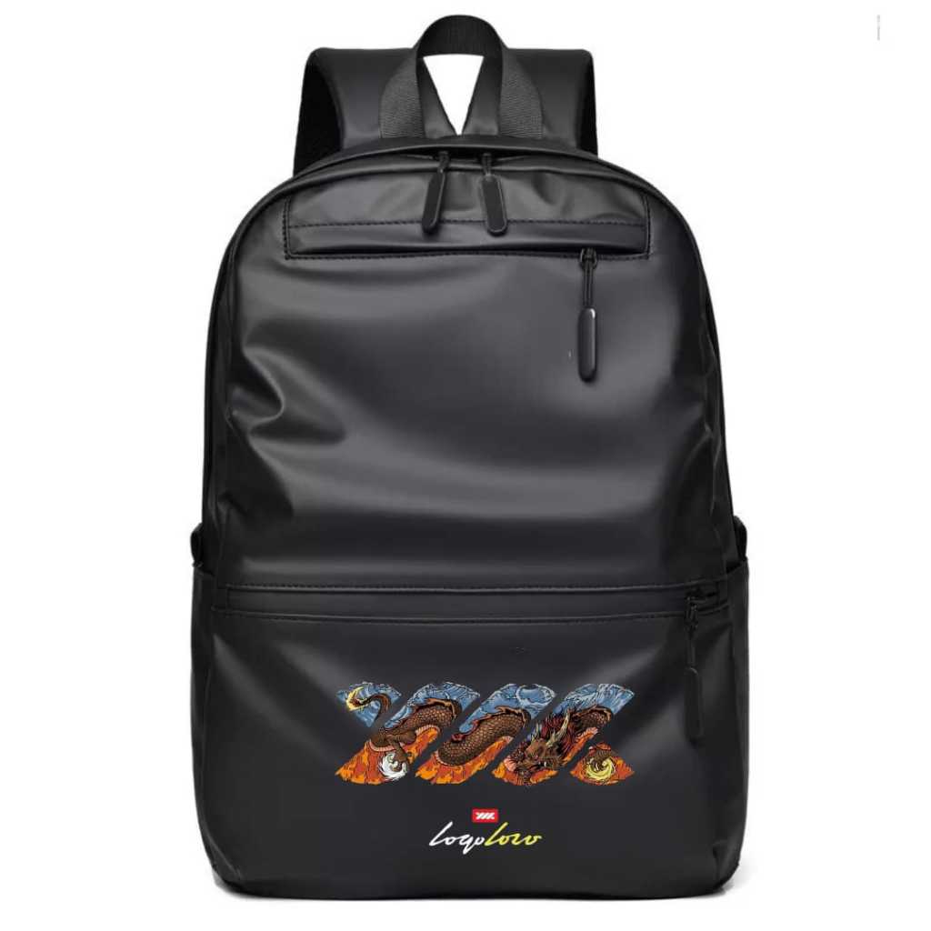 zuro clothing Tas ransel gambar naga Backpack Distro gendong pria wanita