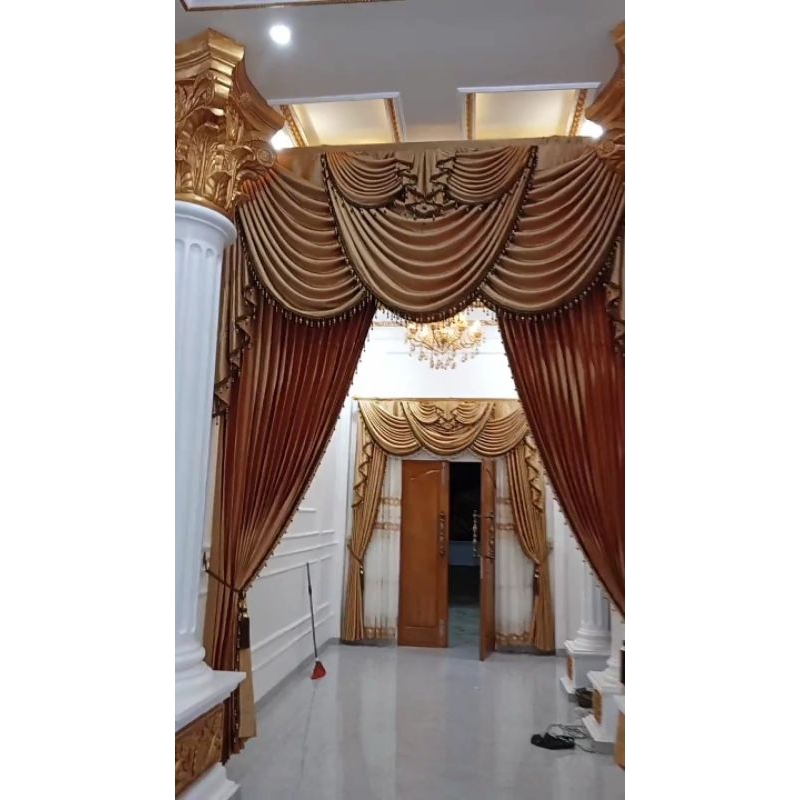 gorden mewah, gorden classic, gorden rumah, gorden minimalis, interior, gorden pintu, gorden gerbang