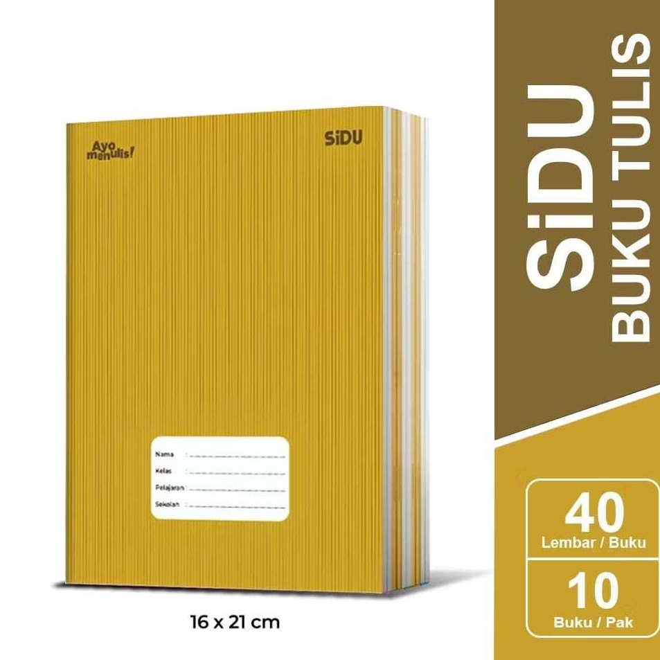 

Bisa Cod BUKU TULIS SIDU COVER SAMPUL NAMA ISI 4 LEMBAR BUKU SIDU CRAFT 4 LEMBAR 1 PACK ISI 1 BUKU