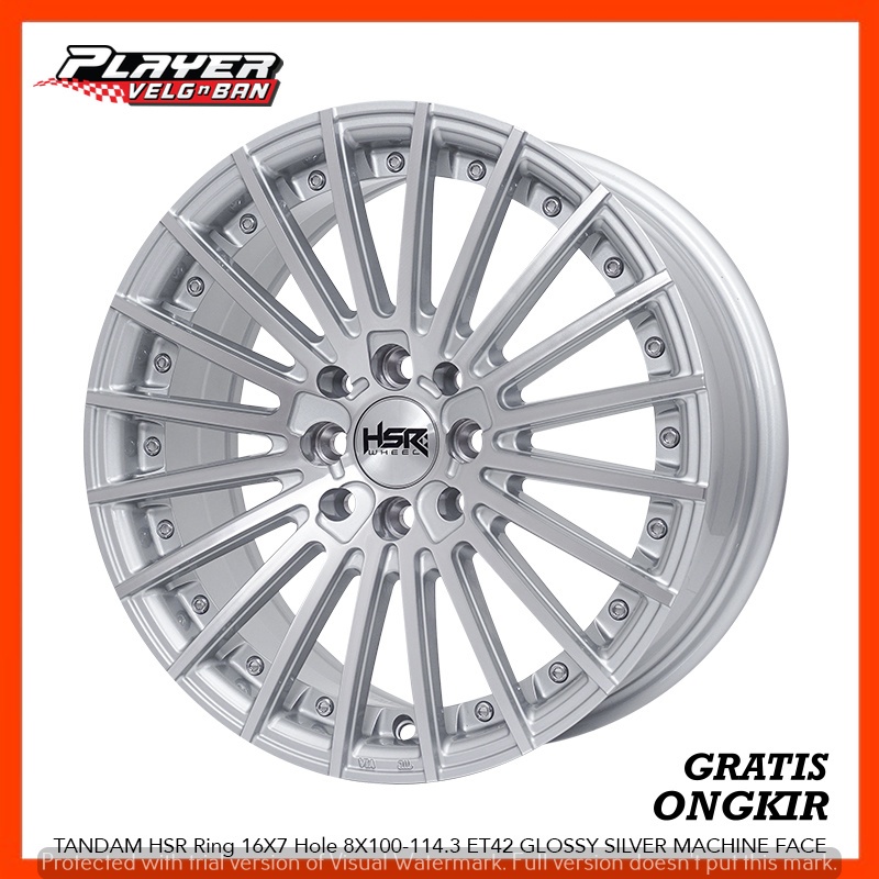 Velg Mobil R16 Jazz,Yaris,Mobilio,Avanza,Livina,Xenia,Kijang LGX HSR Tandam / Velg Kijang LGX