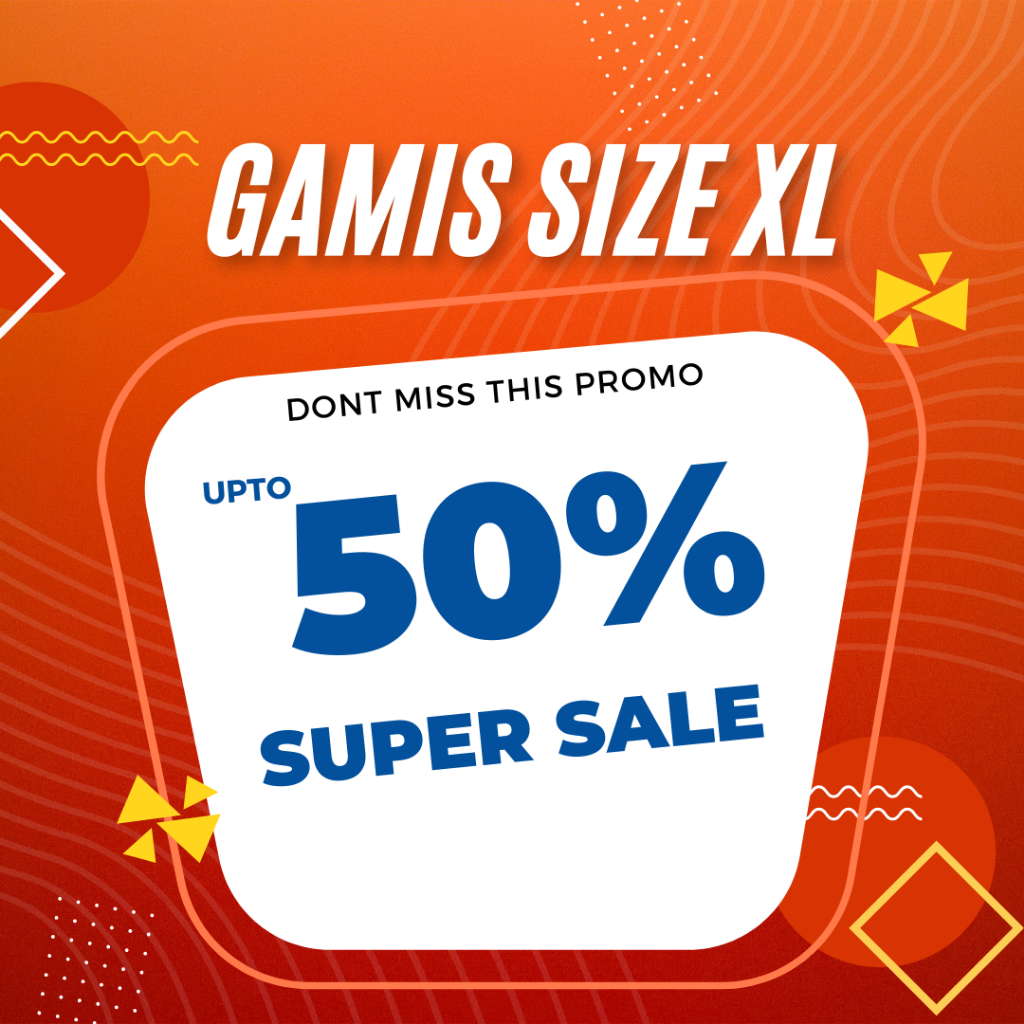 SIZE XL GAMIS NIBRAS PROMO CUCI GUDANG