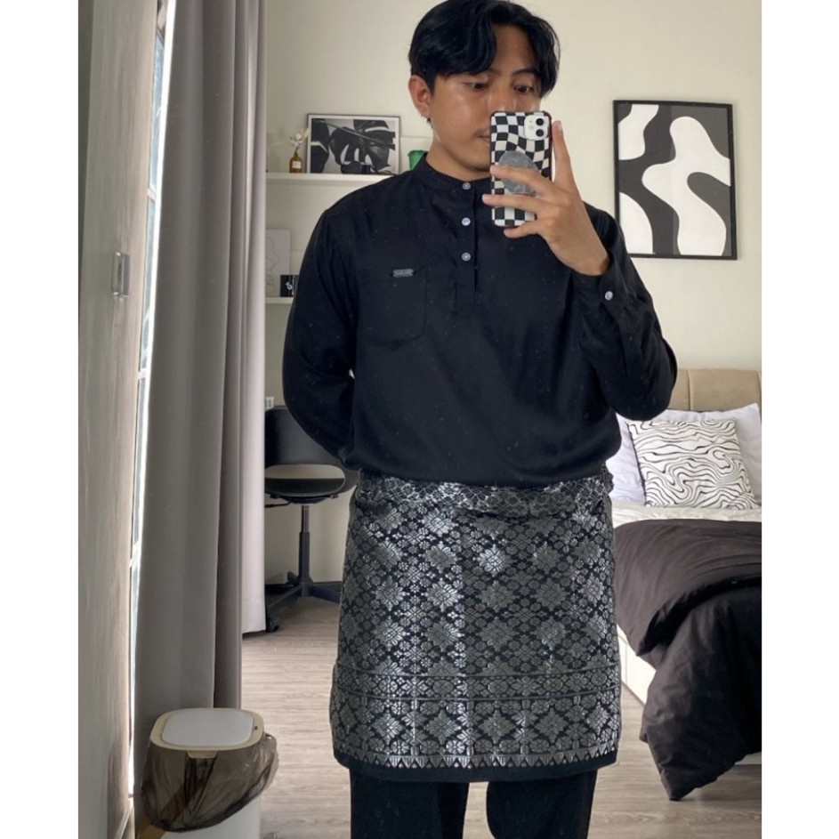 COD Songket samping melayu  rumpak melayu  kain songket samping melayu  songket bapak  songket pria 
