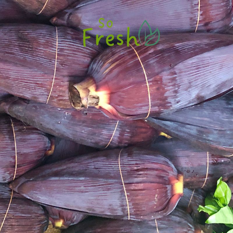 

Jantung Pisang Segar500gr/Bunga Pisang/Fresh banana flowers