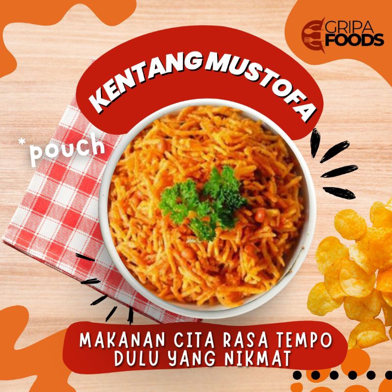 

Kentang Mustofa/ Kentang Pedas Kemasan Pouch 250 g (Oleh-Oleh Khas Daerah)
