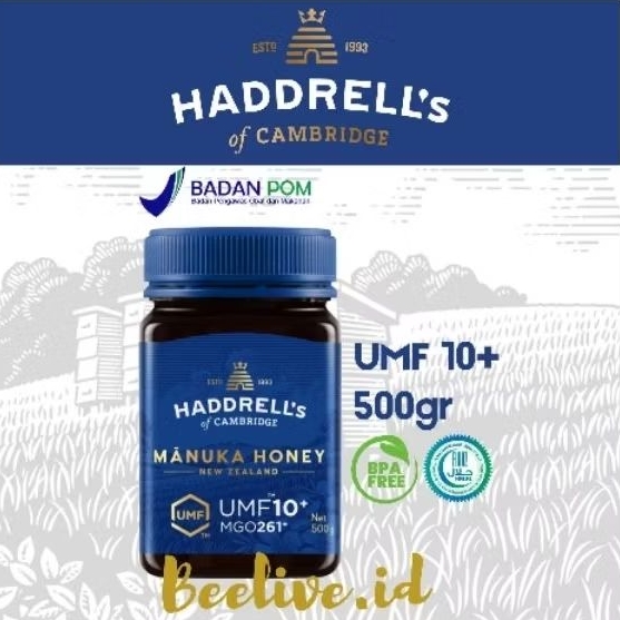 

Madu Haddrells Manuka Honey UMF 10+ MGO 263+ 500gr