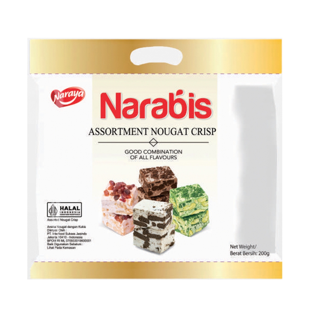 

NARAYA NARABIS 200g ASSORTMENT NOUGAT