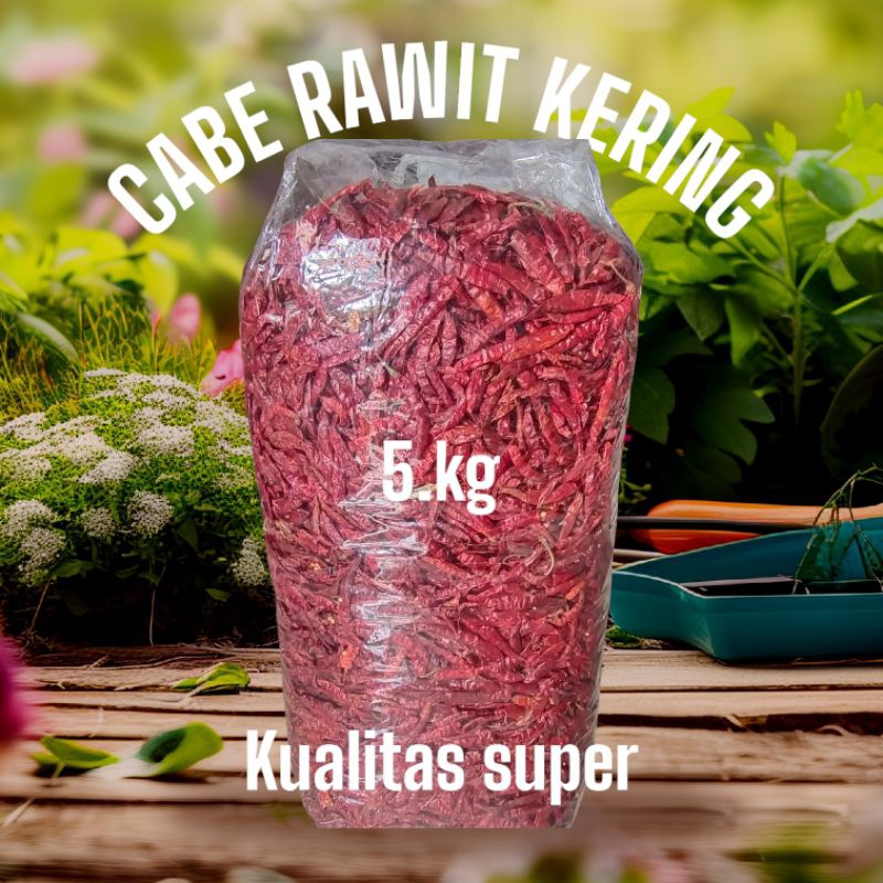 

ready kemasan ( 5kg ) CABE RAWIT TEJA KERING IMFOR INDIA KUALITAS SUPER MERAH SUPER PEDAS