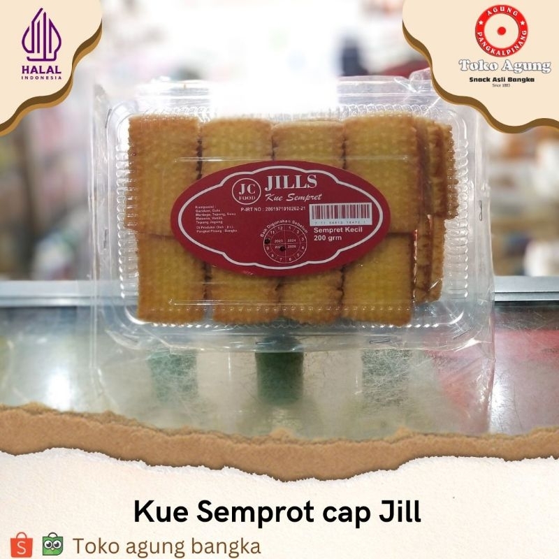 

Kue semprot Bangka cap Jill