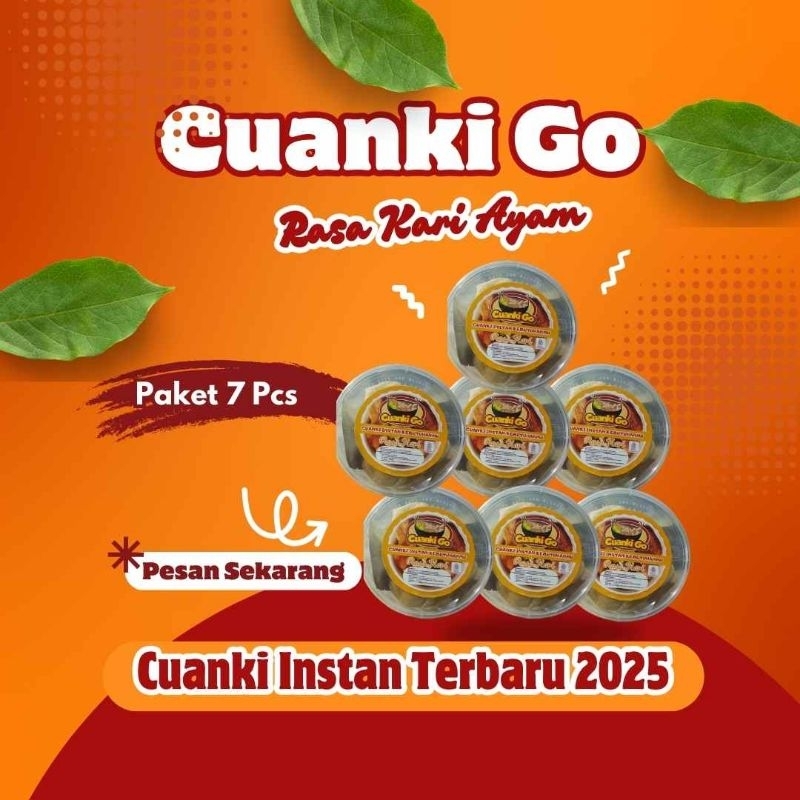

Cuanki Instan Go Rasa Kari Ayam Paket 7 Pcs Murce