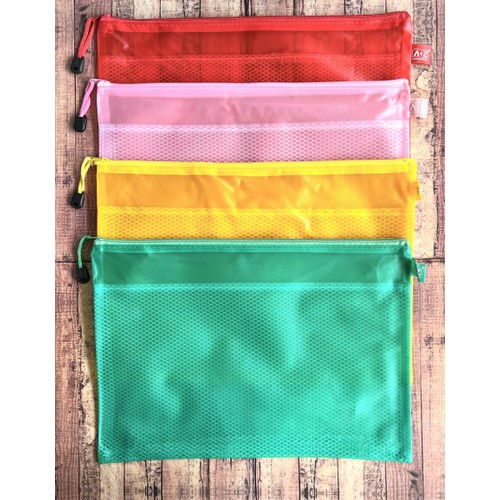 

V-tec Zipper Bag 2 Sap No.VT-ZB/A4-Hijau