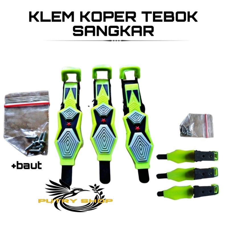 Klem tebok sangkar burung murai lovebird klem koper