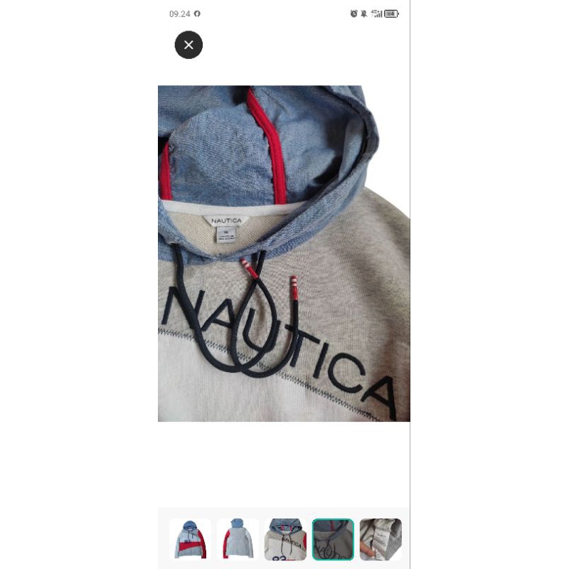 Hoodie Nautica Like New