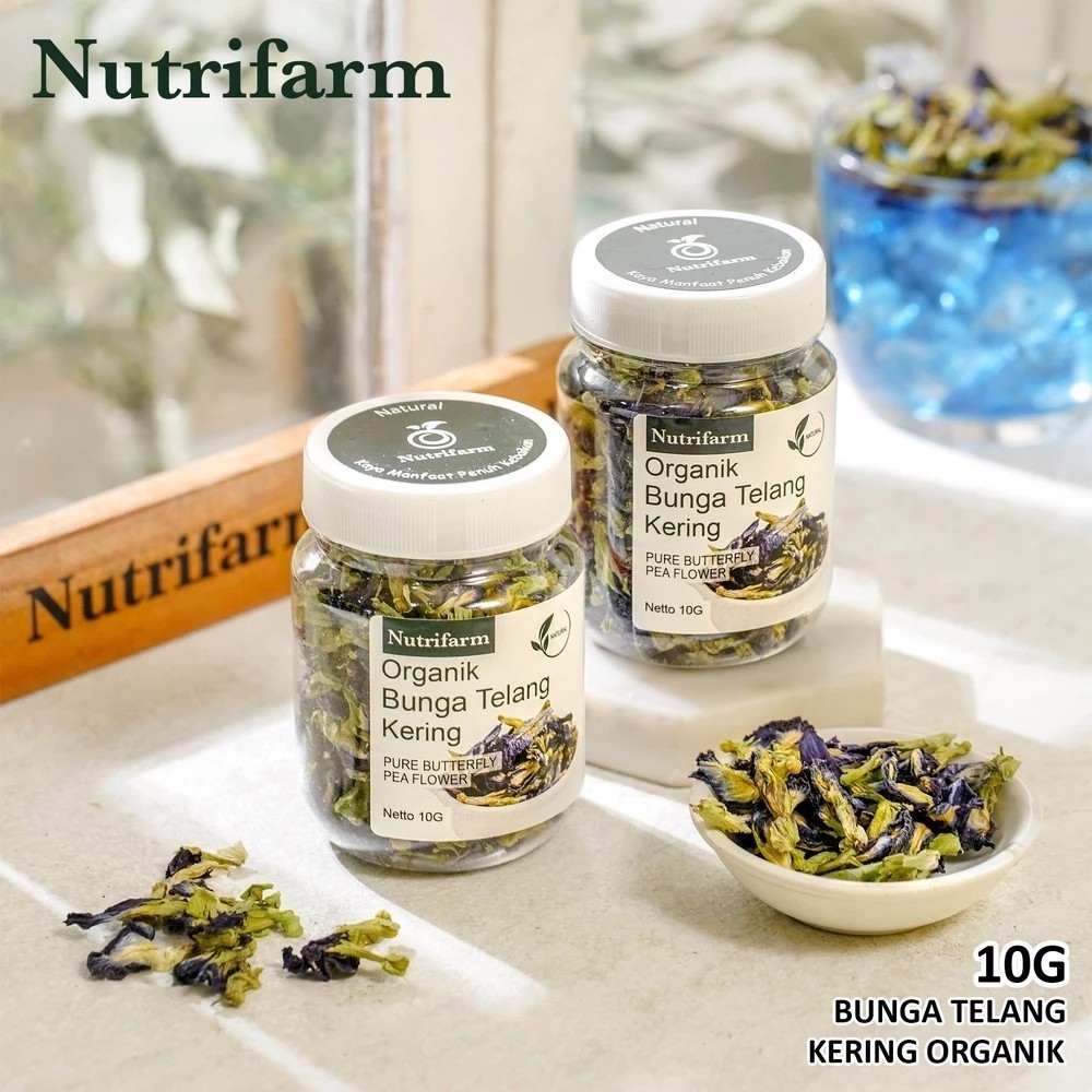 

Nutrifarm Teh Bunga Telang Kering 10g