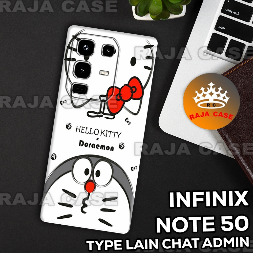 Rc26/Softase karet INFINIX NOTE 50/ INFINIX NOTE 50 PRO - Motif Doraemon - Case Hp INFINIX NOTE 50/ 