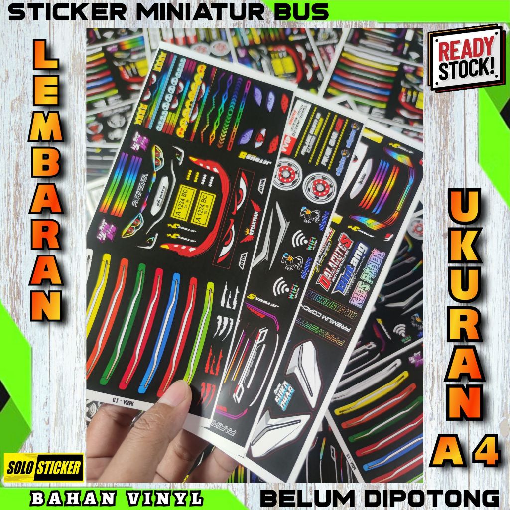 

Paket Lengkap Stiker Modifikasi Bus Miniatur Lampu jetbus5 jetbus3 SR3 JB3 RGB dan JB5 RGB