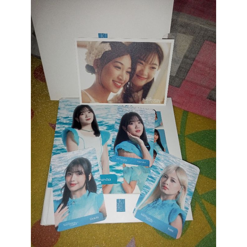 PC,PP,postcard sayonara crawl special set jkt48 official