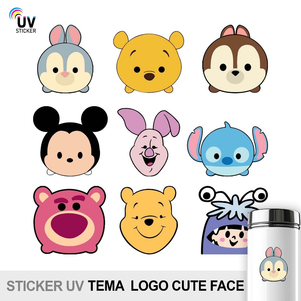 

STIKER UV - TEMA LOGO CUTE FACE | STICKER UV, STICKER MOTOR, STICKER MOBIL, STICKER HELM, STICKER TUMBLER, STICKER 3D, STICKER UV DTF BY UVSticker