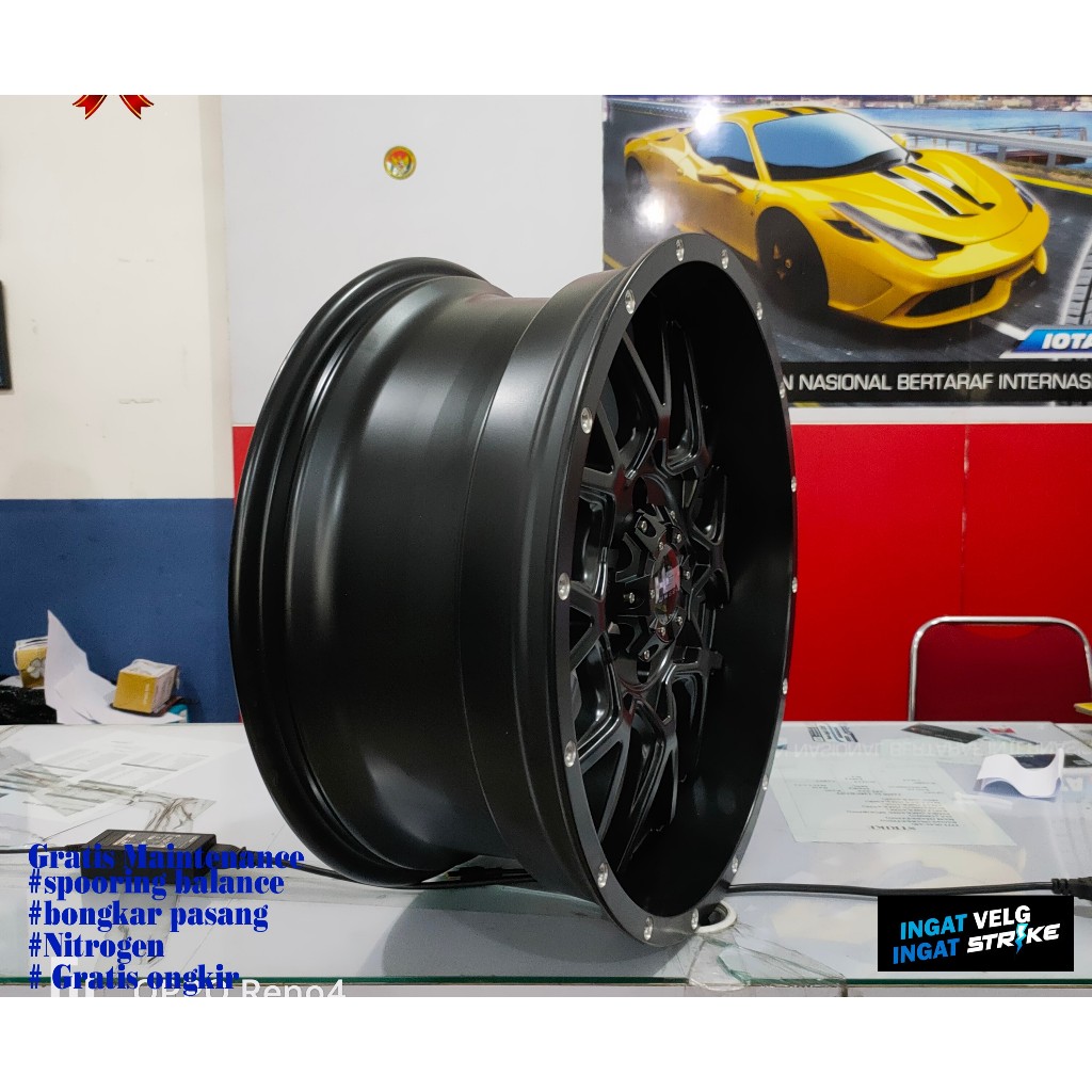 Jual velg mobil racing hsr buat mobil Fortuner, Hardtop, Hilux Double, ring20