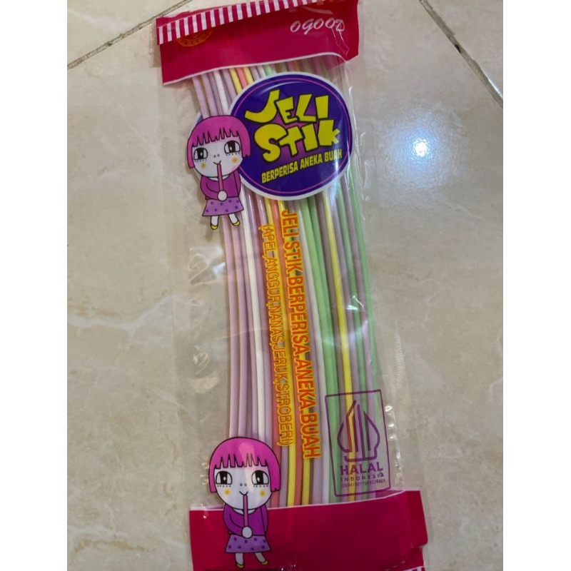 

Chen Liang ji-superlong jeli stik yogurt panjang isi 50 pcs