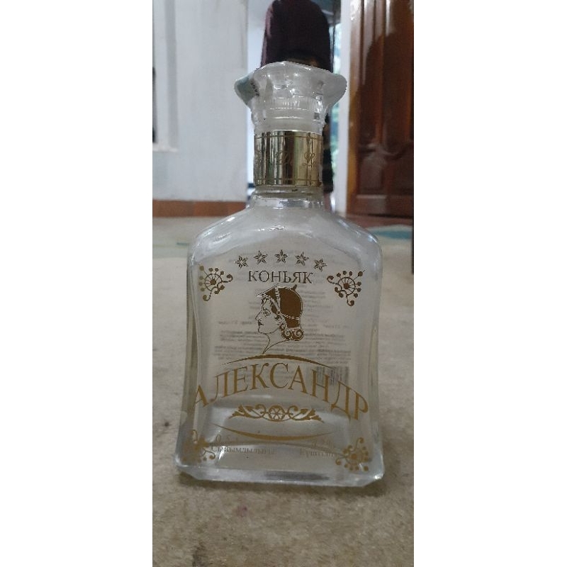 botol bekas antik/botol koleksi kamar/botol koleksi kafe/botol bekas tebal