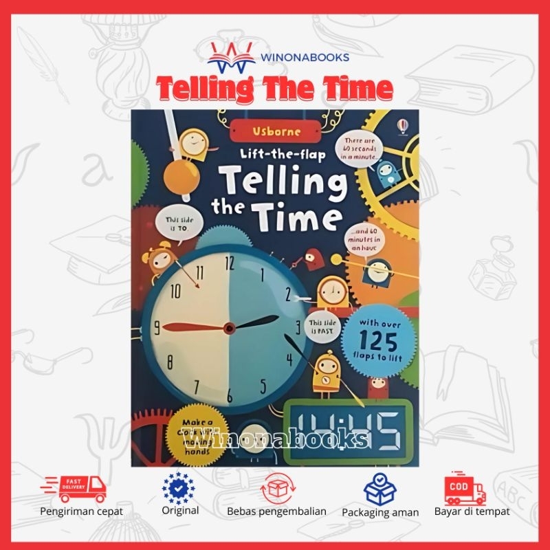 Usborne Flip - Flap : Telling the Time