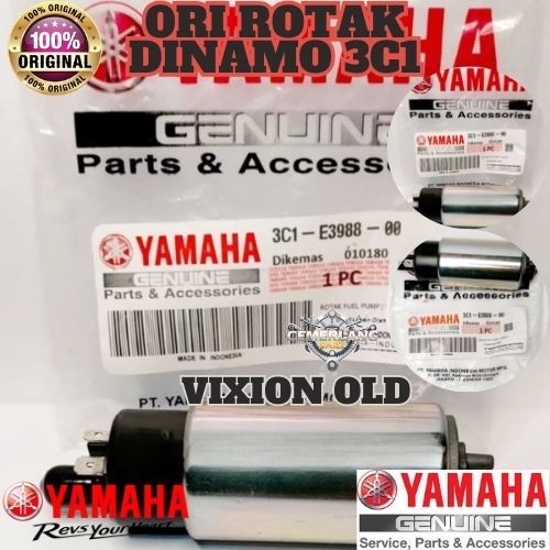 ORIGINAL ROTAK DINAMO 3C1 VIXION OLD ORIGINAL YAMAHA BAGUS Presisi